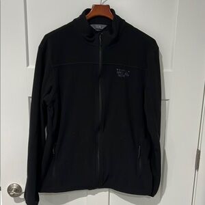 Mountain Hardwear Black Performance Jack Fleece Jacket Sz XL